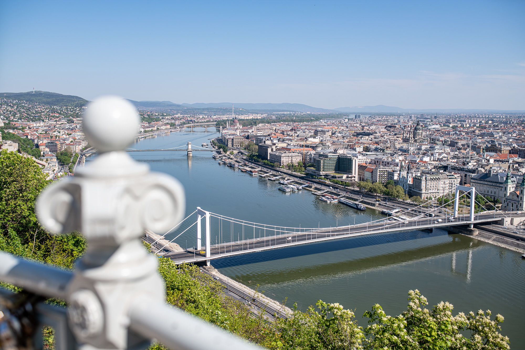 Budapest a Citadelláról. Fotó: Neményi Márton