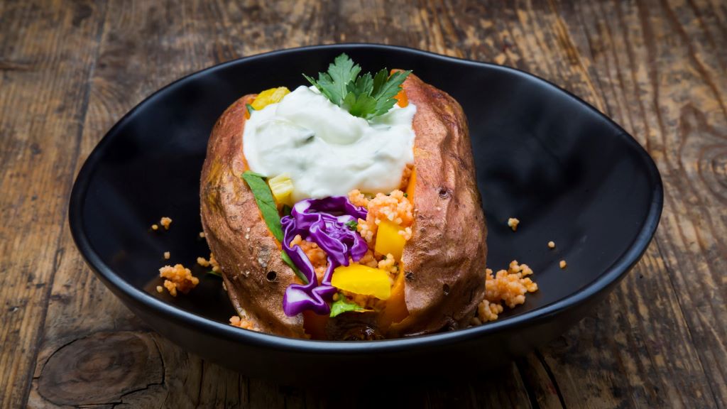 Töltött édesburgonya