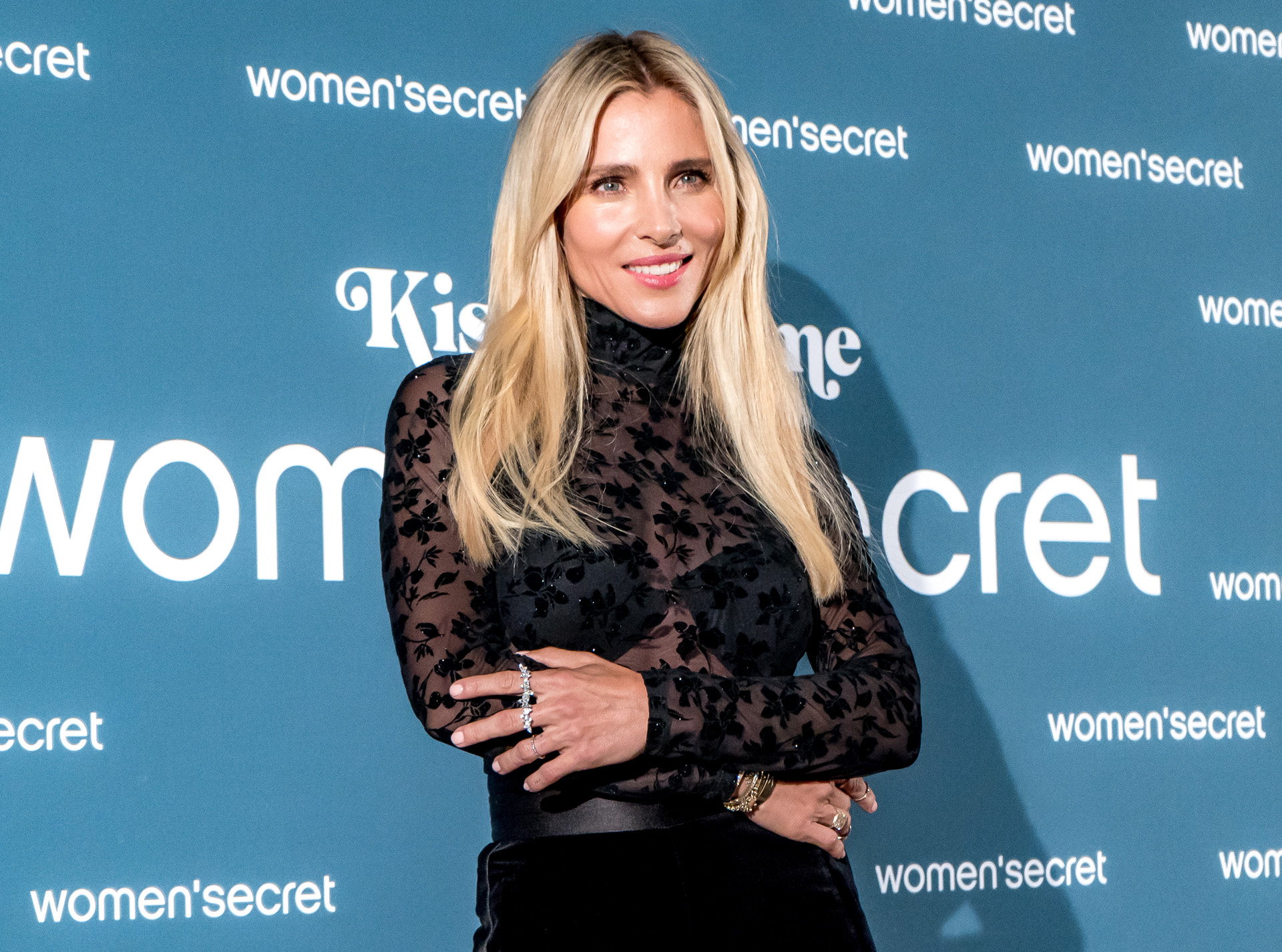 Actress Elsa Pataky presents 'KissMas Time' by Women'Secret at Santa Barbara Palace on November 20, 2019 in Madrid, Spain. (Photo by Miriam Vera/COOLMedia/Nurhoto)