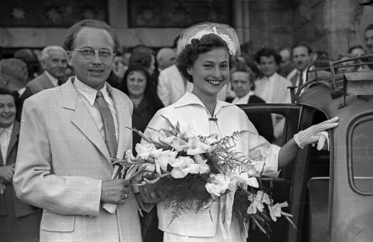 Virágcsokor az 50-es években