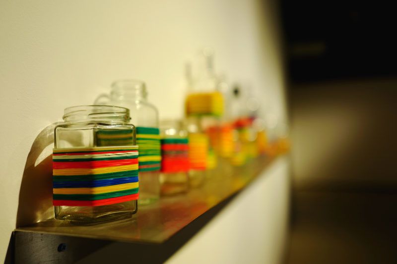 Befőttes gumi dekoráció