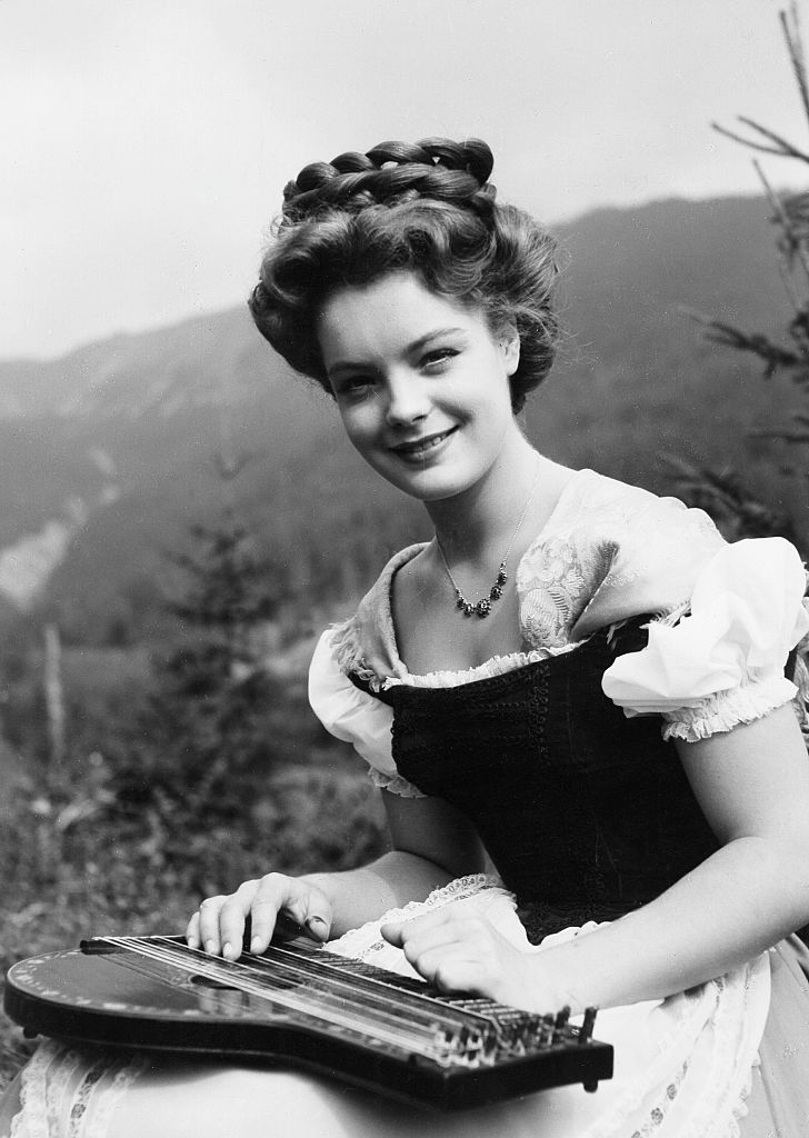 Romy Schneider 1955-ben