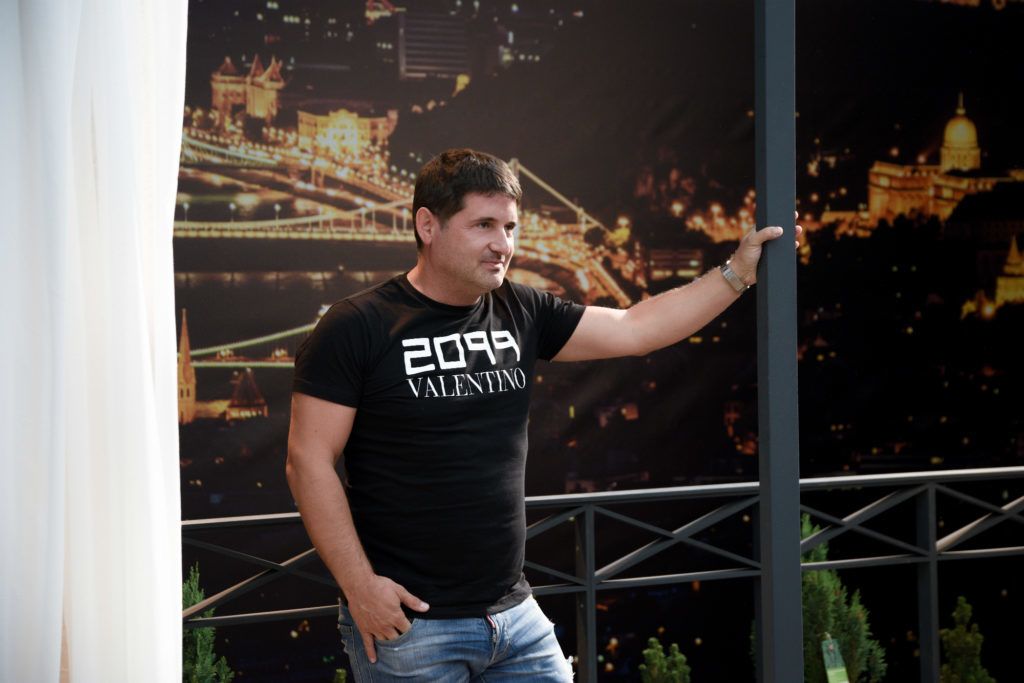 Hajdú Péter a stúdióban