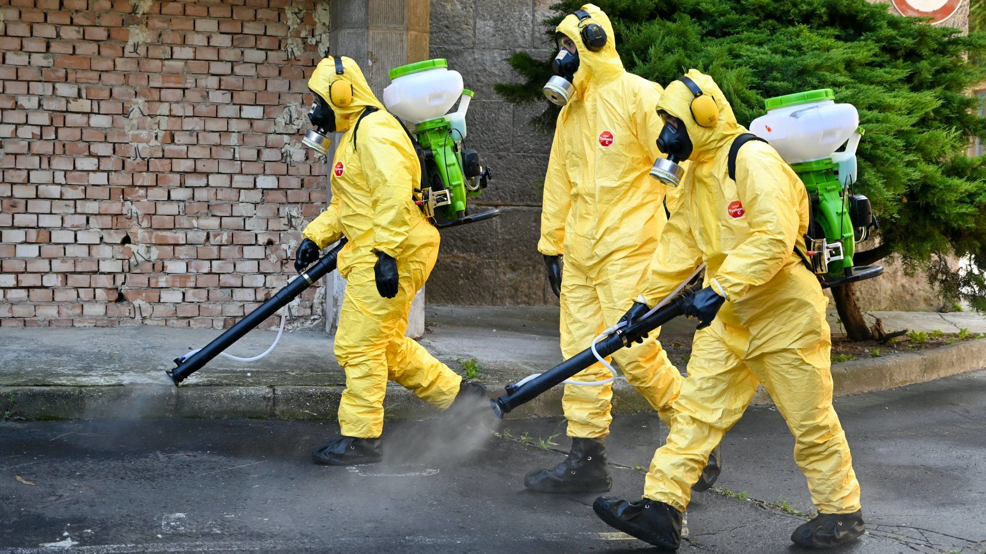 Koronavírus-járvány fertőtlenítés