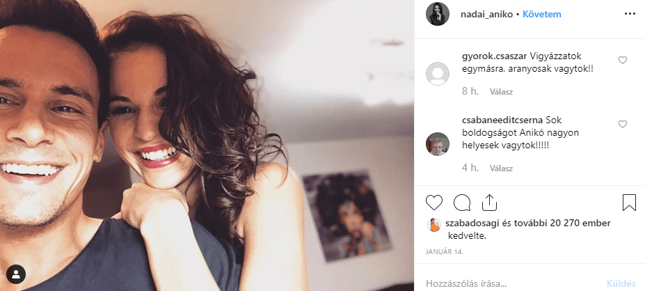 Anikó és Gergő már nem alkotnak egy párt