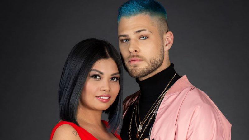 Pribelszki Norbi és felesége, Maja