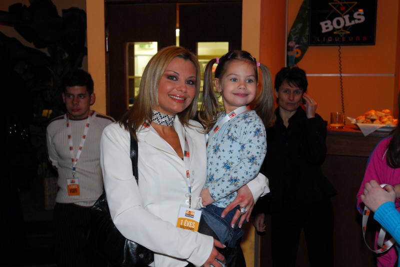 Rába Tímea és kislánya, Nina régen