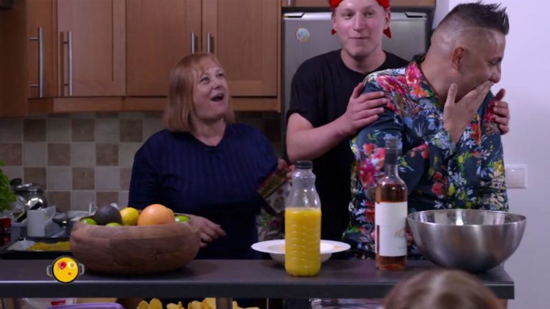 Cseke Katinka és Gáspár Győző a Vacsorakirályban