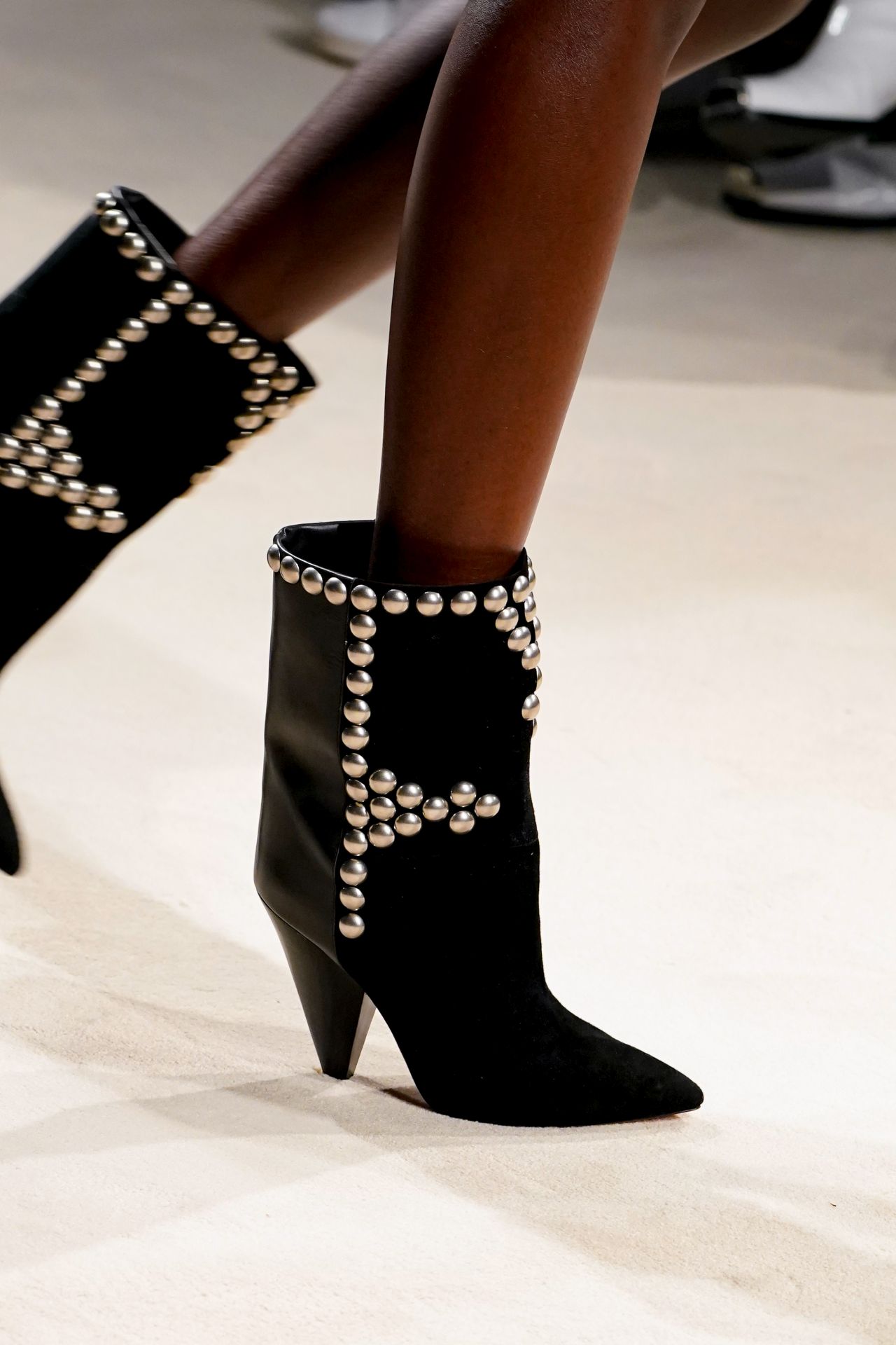 bő szárú bokacsizma Isabel Marant