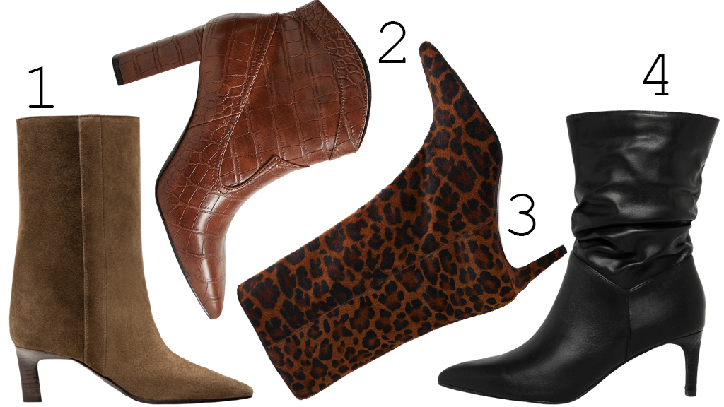 Széles szárú bokacsizmák