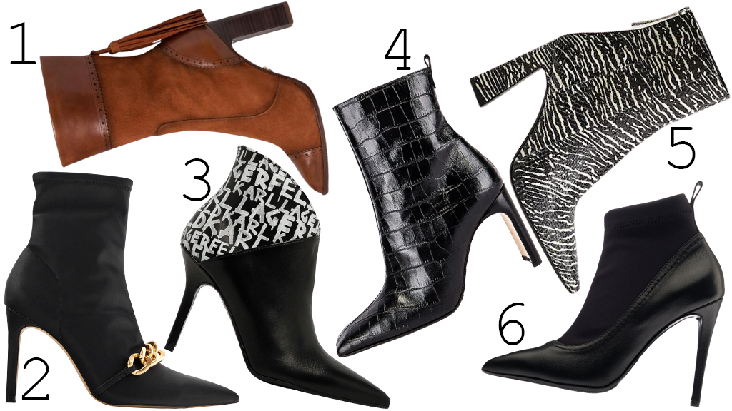 Magas sarkú bokacsizmák