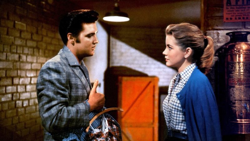 Dolores Hart és Elvis Presely