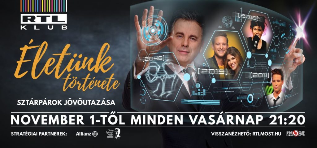 Friderikusz Sándor új műsora, az Életünk története