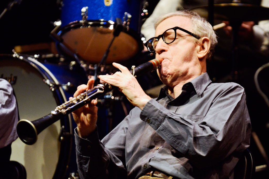 Woody Allen klarinétozik