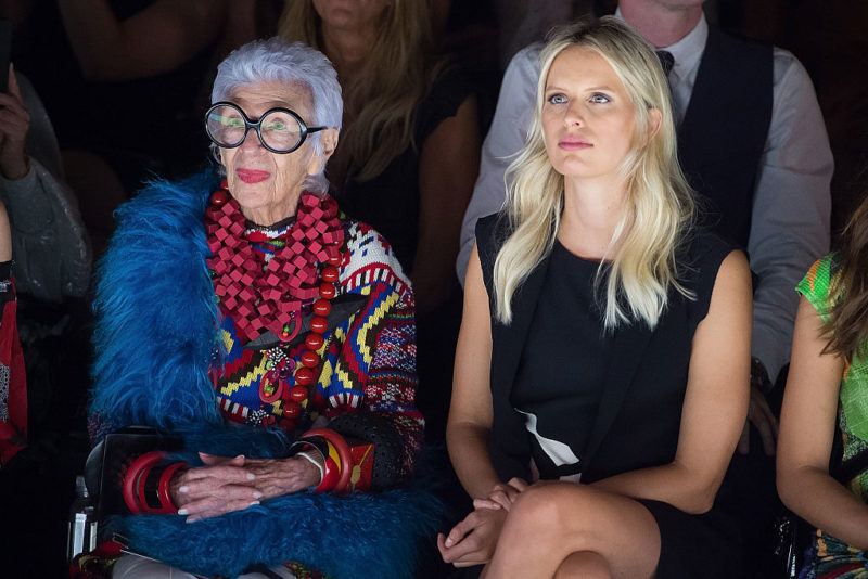 Iris Apfel és Karolina Kurkova