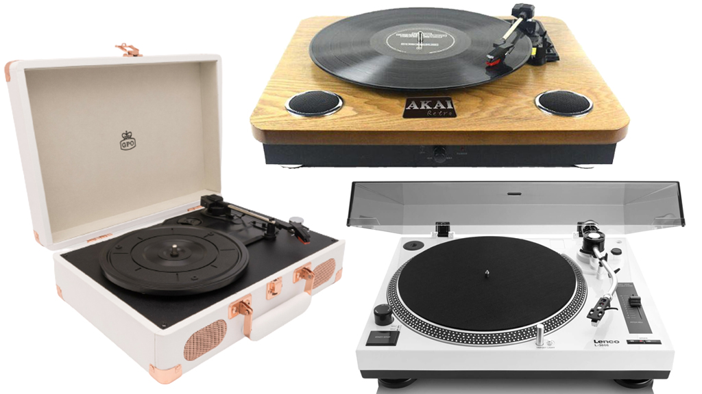 Lemezjátszók: 1. GPO Soho lemezjátszó , 2. Akai ATT-09 Retro lemezjátszó , 3. Lenco L-3808 W Direct drive-os lemezjátszó