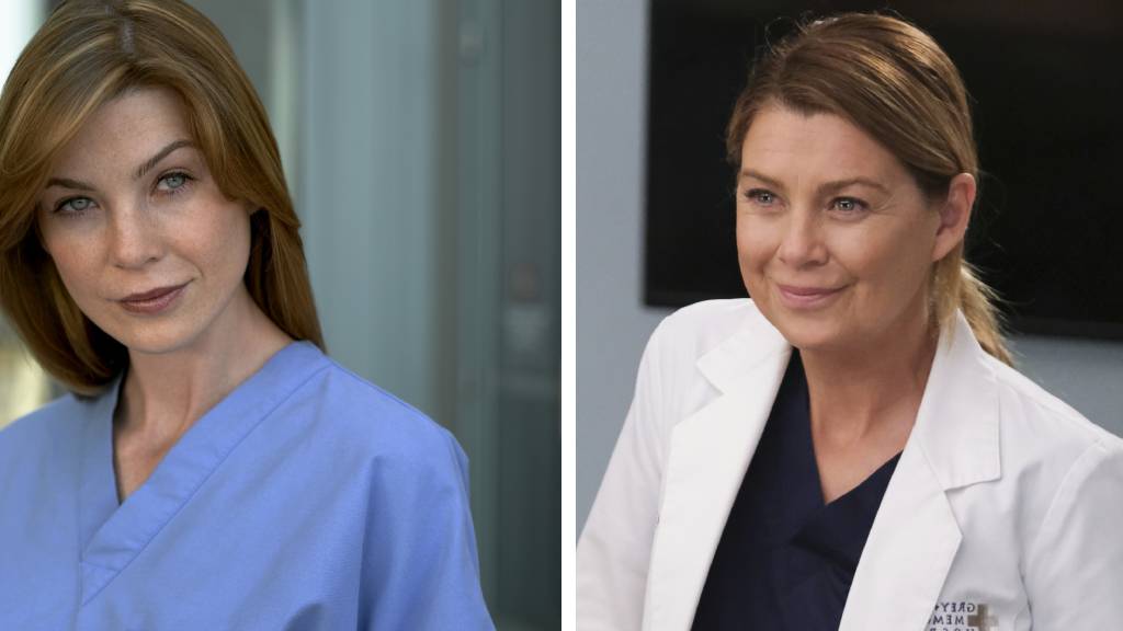 Ellen Pompeo akkor és most