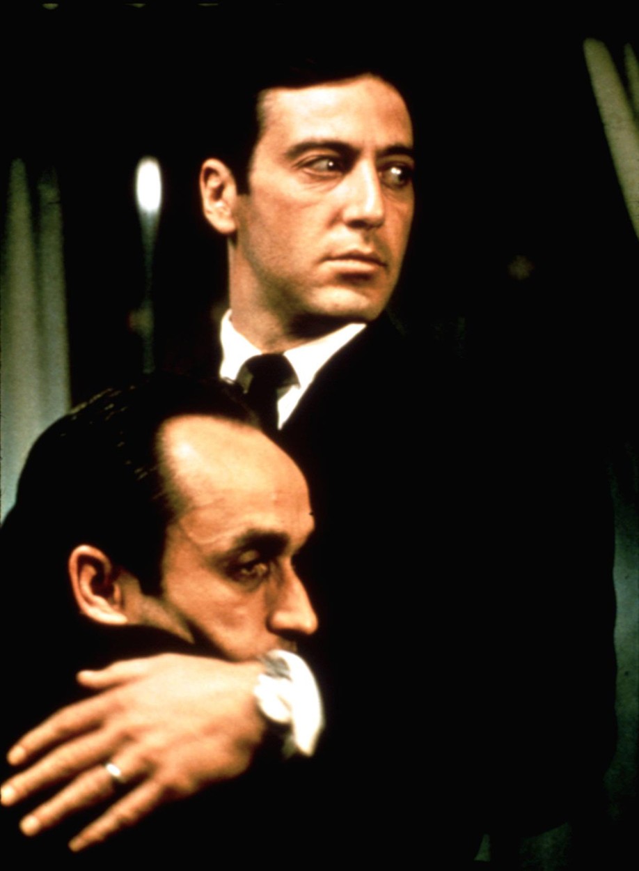 Al Pacino és John Cazale A keresztapa második részében (fotó: Profimédia)