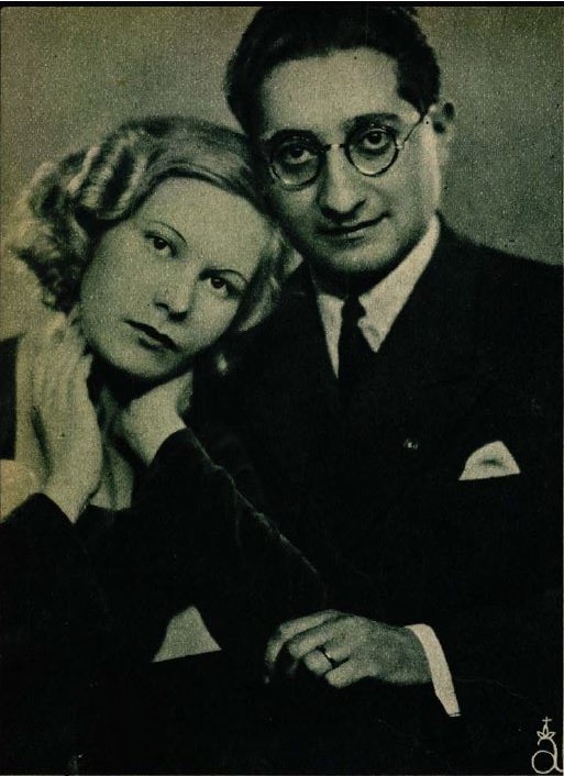 Darkó Magda és Sárga Ferenc a Színházi Életben (fotó: Angelo)