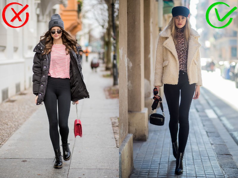 Leggings vs. skinny nadrág