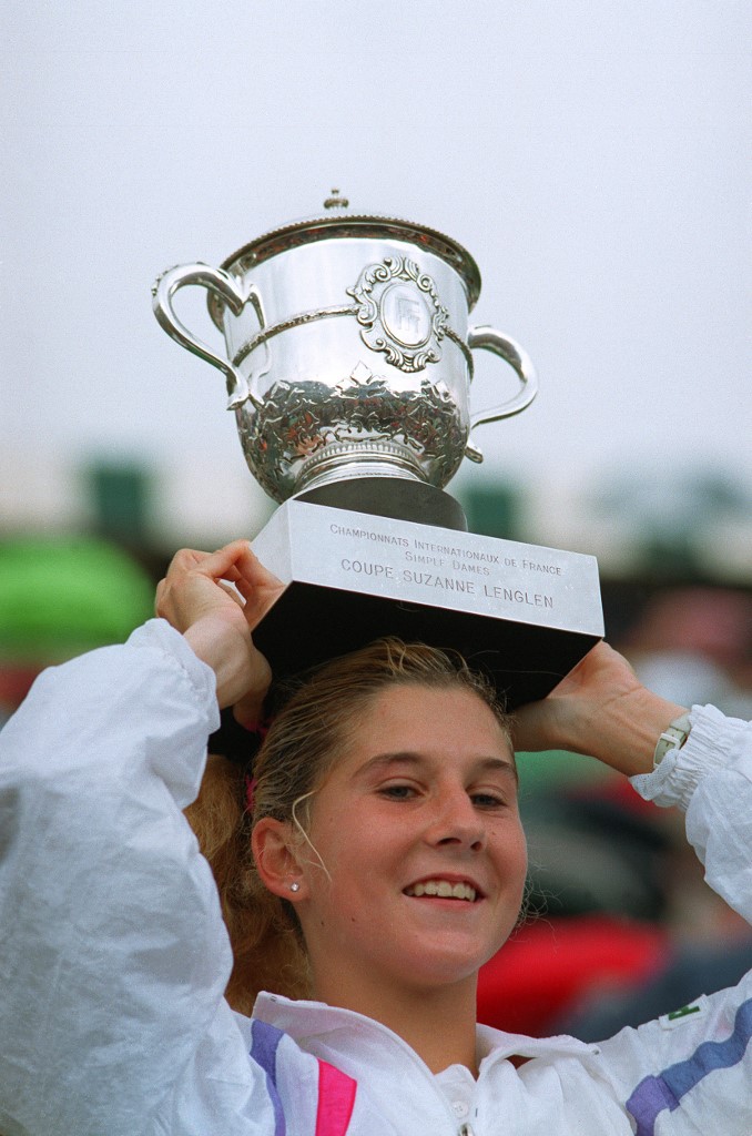 Szeles Mónika 1990-ben