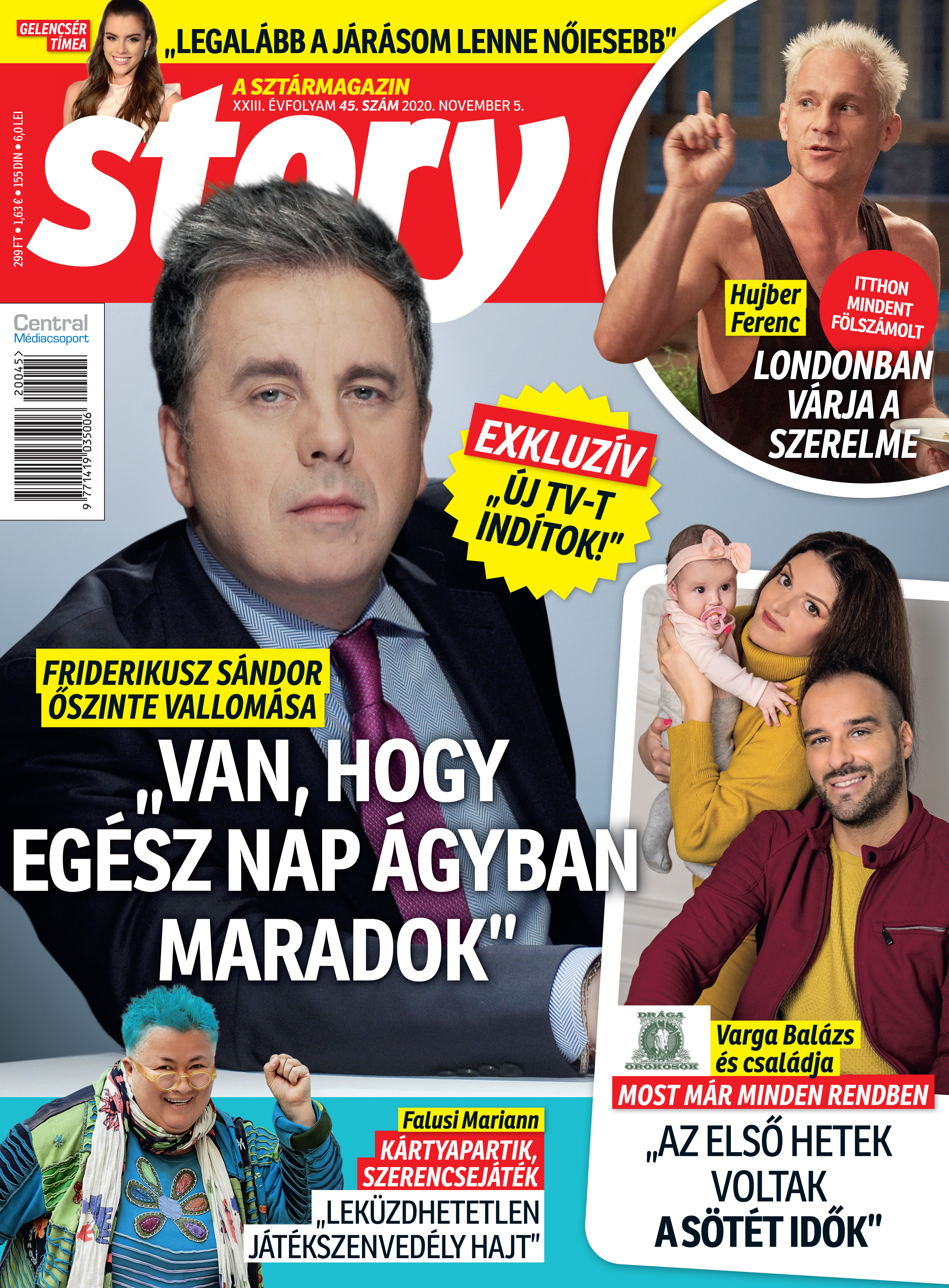 Friderikusz Sándor magánéletéről vallott az e heti Storyban