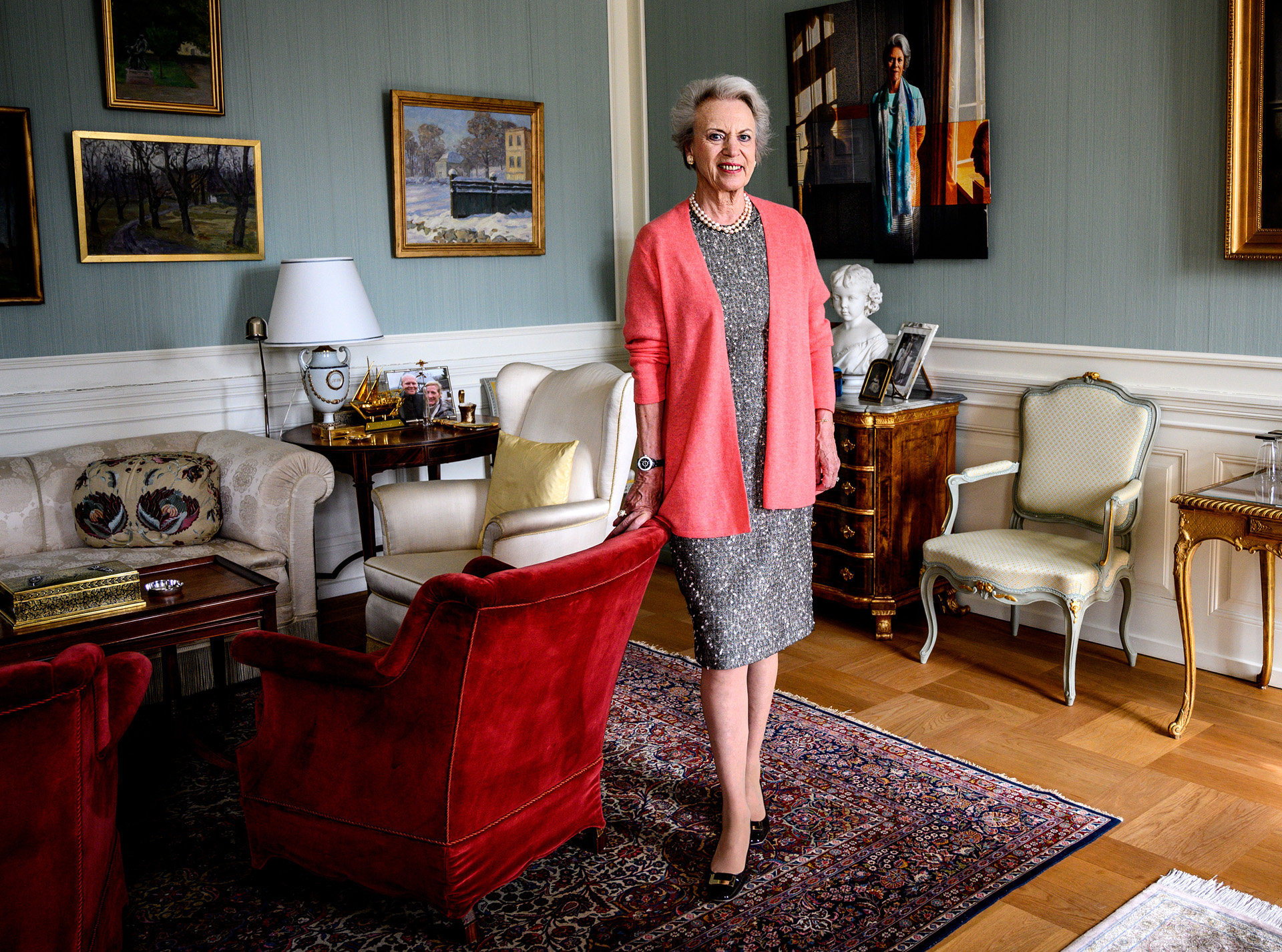 Amalienborg Palota Koppenhágában