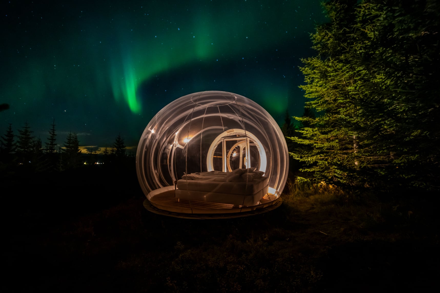 Buborékhotel Izlandon