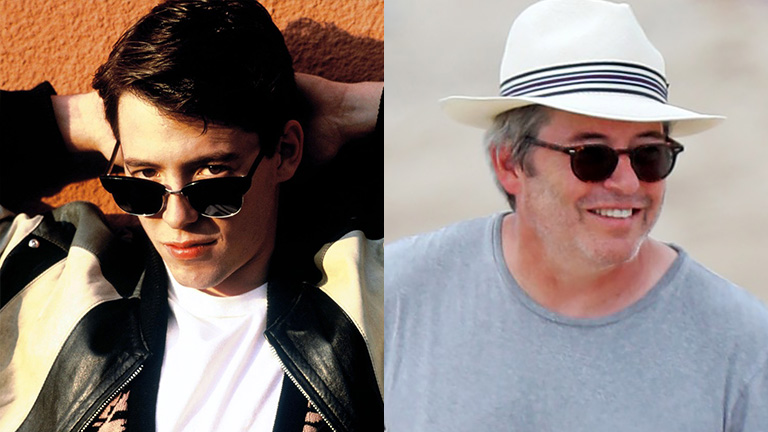 Matthew Broderick akkor és most.
