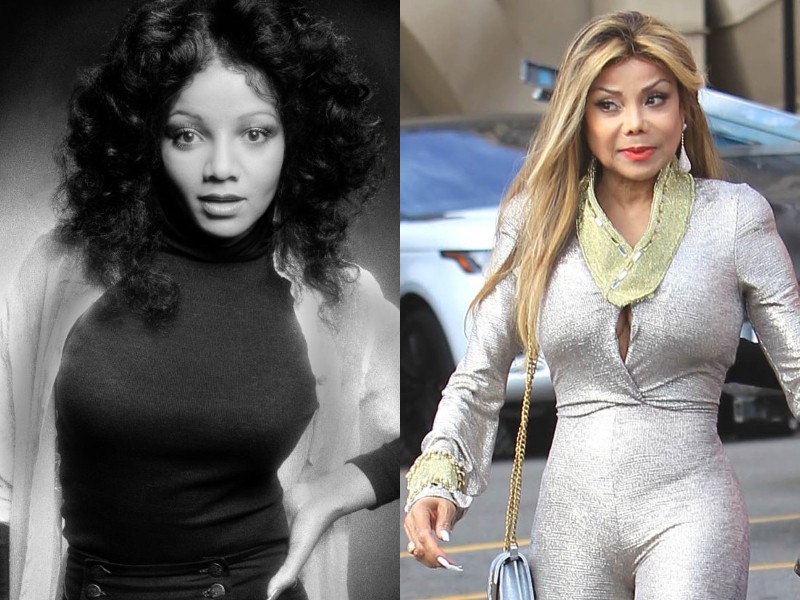 La Toya Jackson 1978-ban és napjainkban
