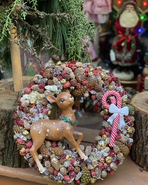 Karácsonyi ajtódísz