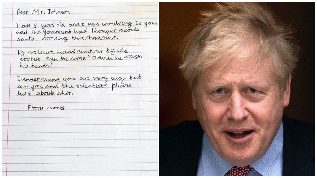 Boris Johnsont kérdezte a Mikulásról egy 8 éves kisfiú
