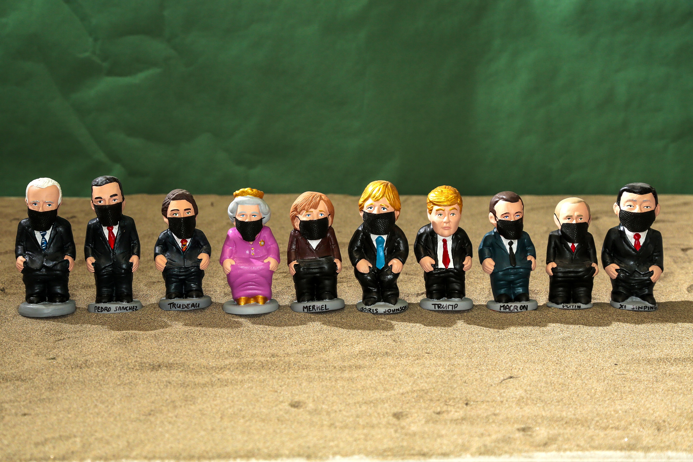 Kakáló nemzetvezetők előröl (fotó: Miquel Benitez/Getty Images)