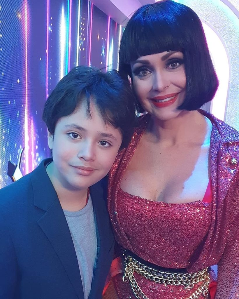 Gabriela Spanic és fia, Jesús