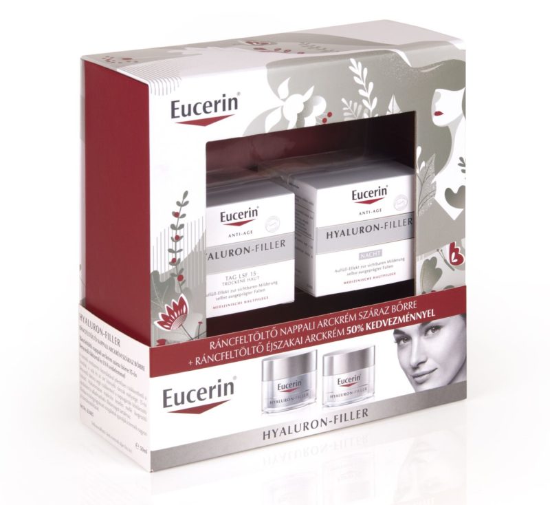Eucerin® Hyaluron-Filler Ráncfeltöltő Arckrém Szett