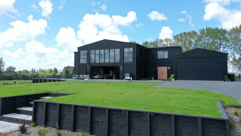 Konténerház Új-Zélandon