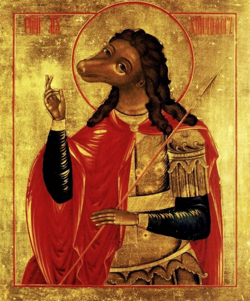 Szent Kristóf (forrás: canisalbus.tumblr.com)