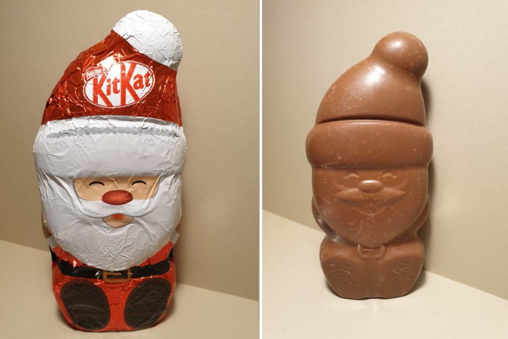 KitKat tejcsokoládés mikulás