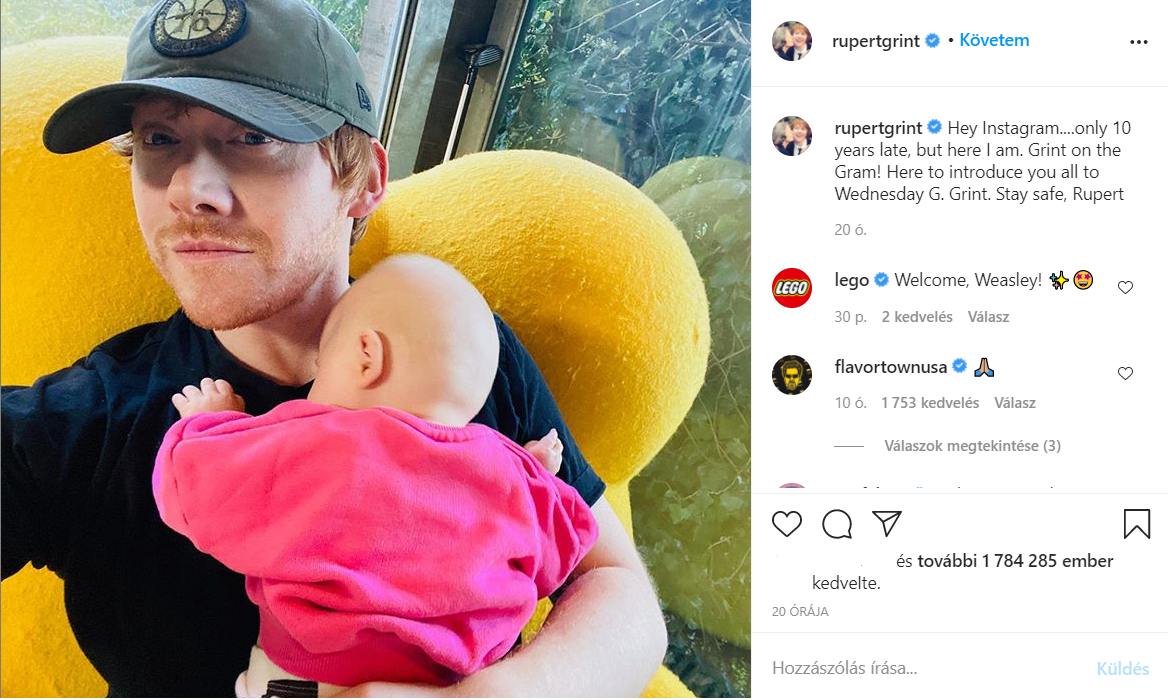 ruper grint kislánya