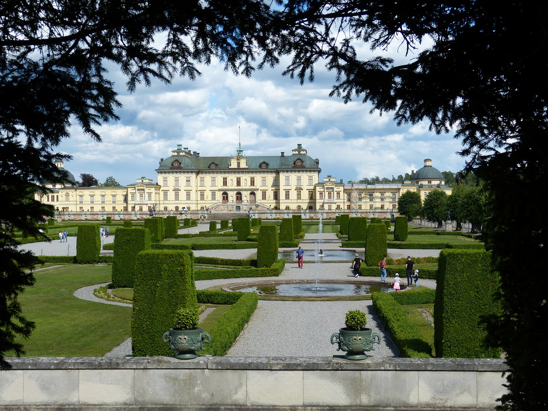 Drottningholm Palota, a svéd királyi család otthona
