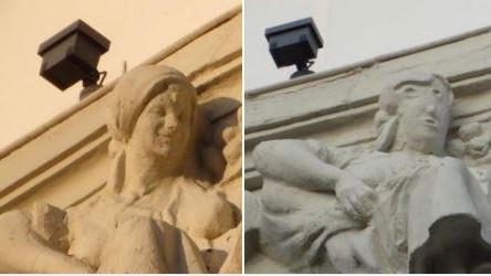 Kiakadtak a spanyolok a kontár szoborfelújításon.