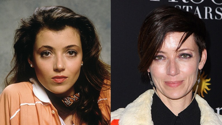 Mia Sara akkor és most.