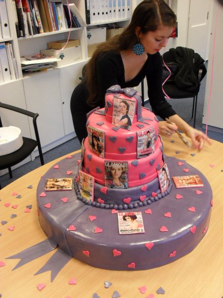 Fondant torta lépésről lépésre