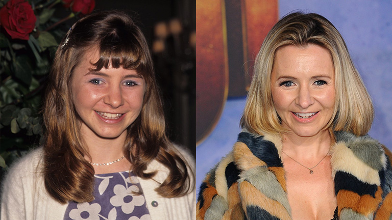 Beverley Mitchell 1997-ben és 2019-ben.