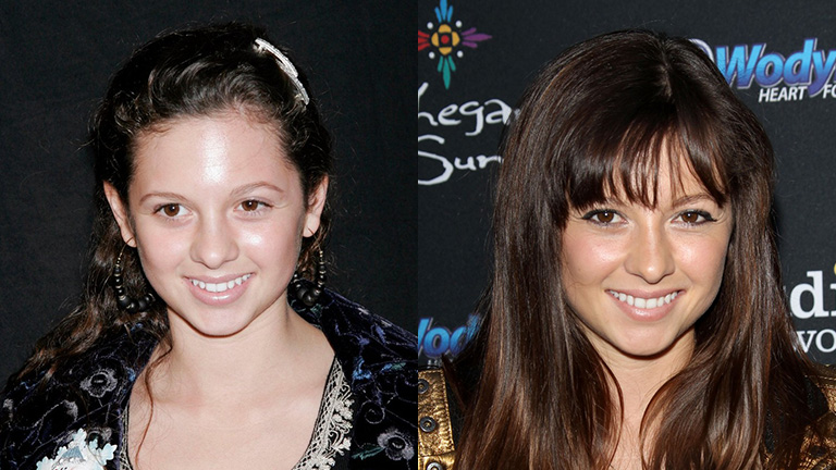 Mackenzie Rosman 2005-ben és 2015-ben.