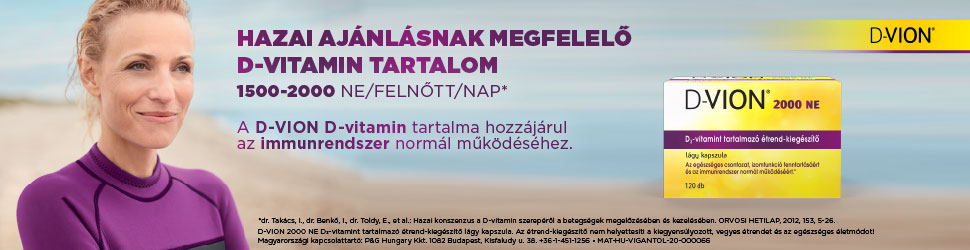 D-VION 2000 NE D3-vitamint tartalmazó étrend-kiegészítő lágy kapszula