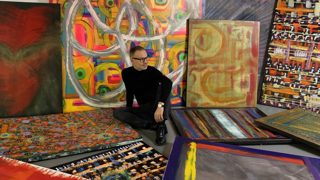 Garami Gábor rajong a festészetért