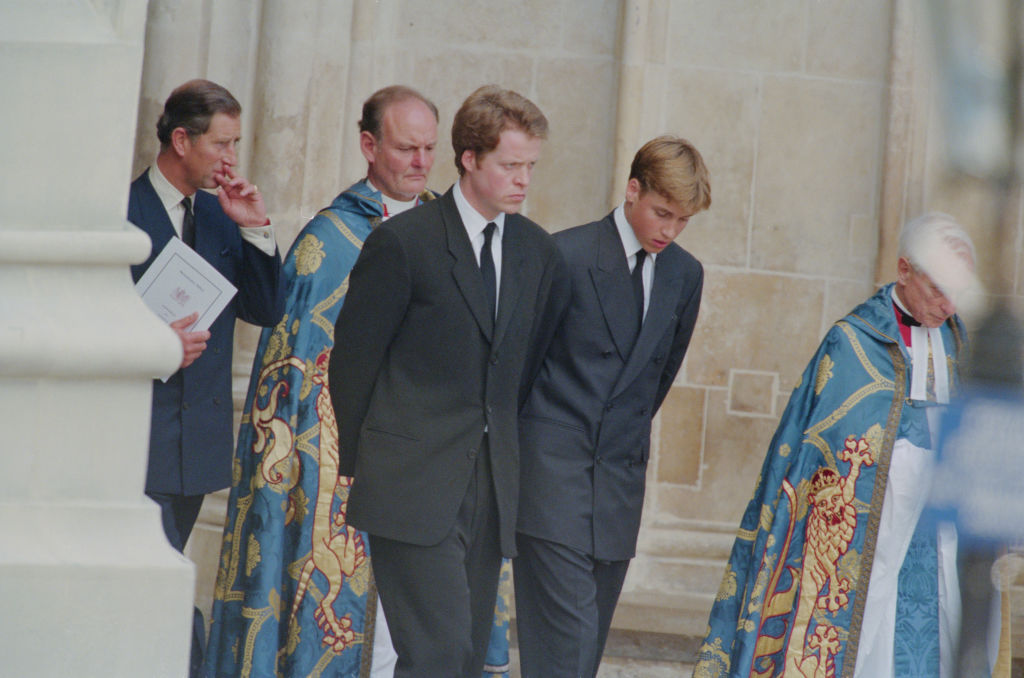 Charles Diana temetésén 1997-ben