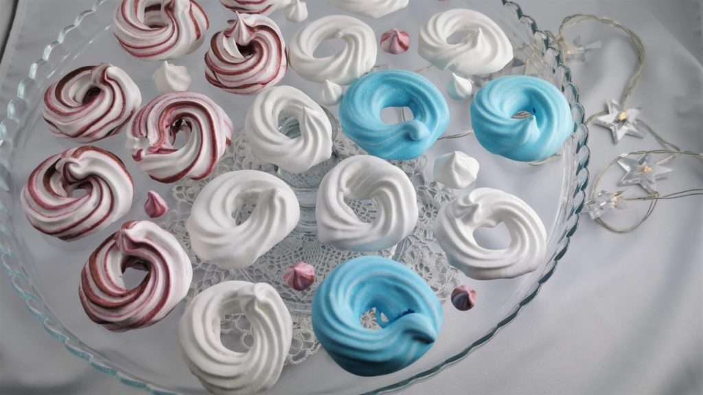 Habkarika és mini habcsókok