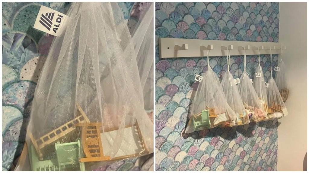 Rendszerezési trükk a játékok elpakolásához